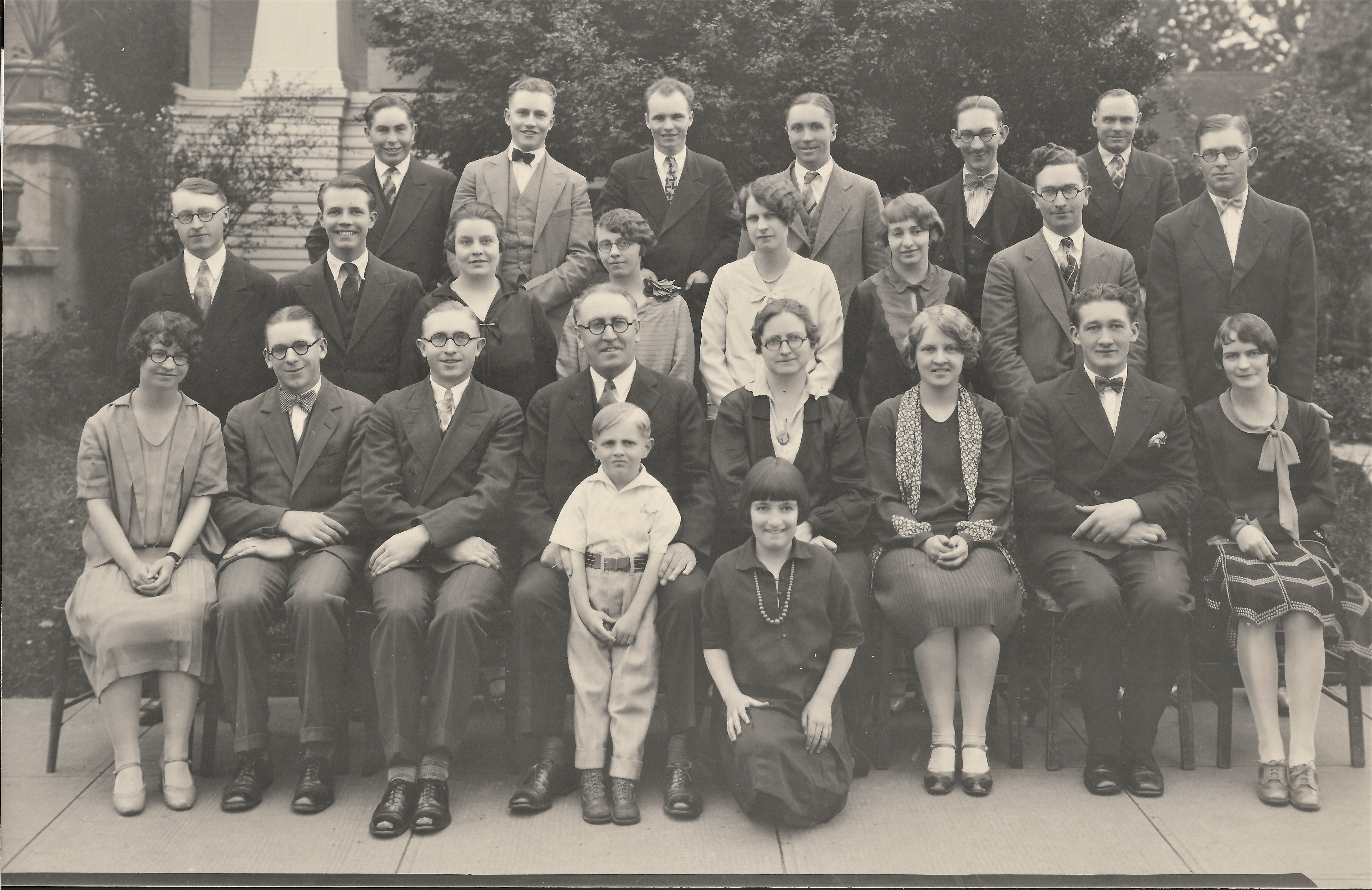 Northwestern States Missionaries,  1927